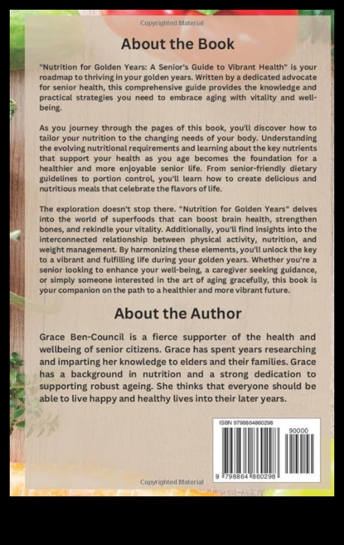 Placa Anilor de Aur: Nutriție geriatrică pentru o viață vibrantă