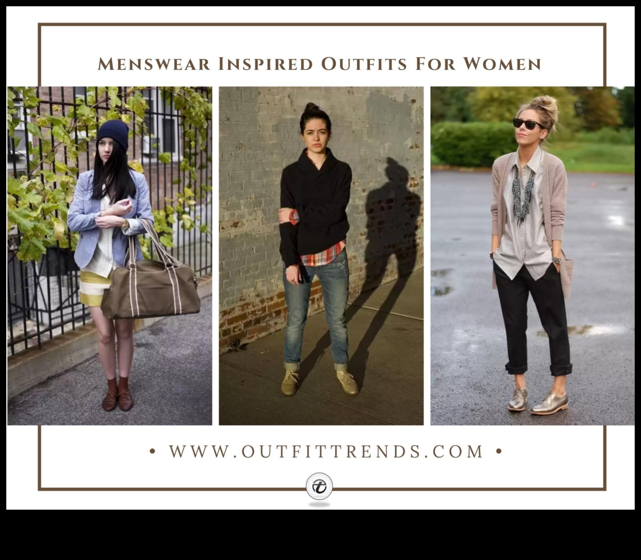 Inspirat de îmbrăcăminte pentru bărbați: Idei de ținute feminine cu o notă de croitorie