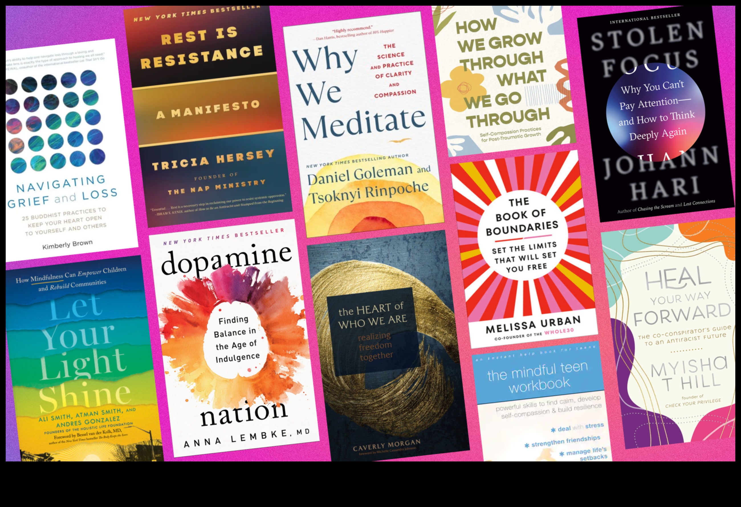 Pagini de Mindfulness: Cele mai bune cărți pentru a vă îmbunătăți practica de meditație